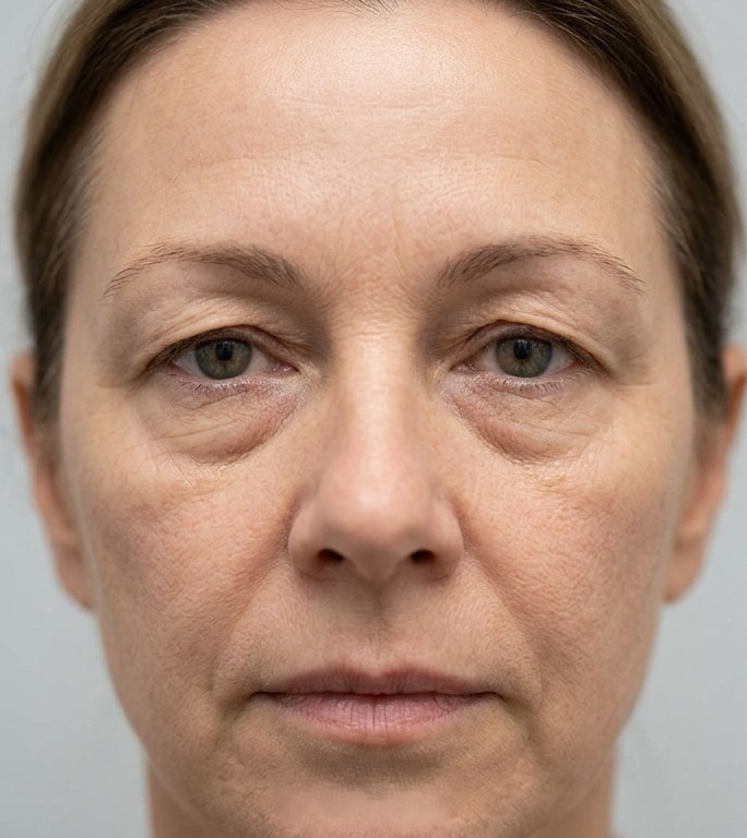 Fotografía antes de blefaroplastia